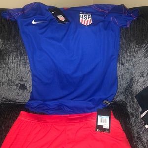 Medium Nike USA short set, brand new with tags.